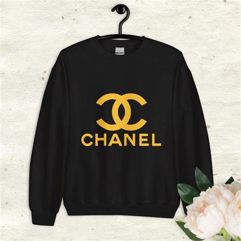 chanel rainbow hoodie|authentic chanel logo sweater.